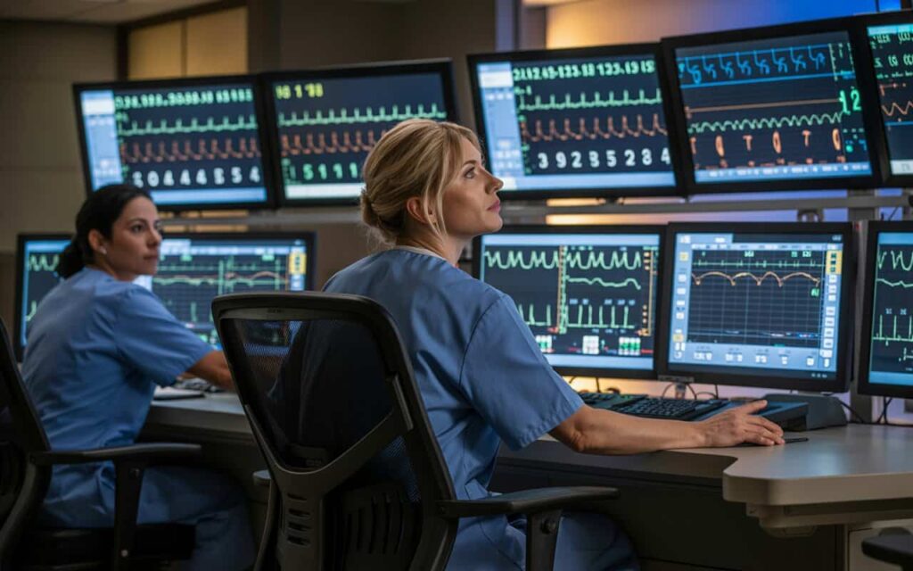 AI Representative Image of CTM War Room (Remove PHI and Legal Issues)